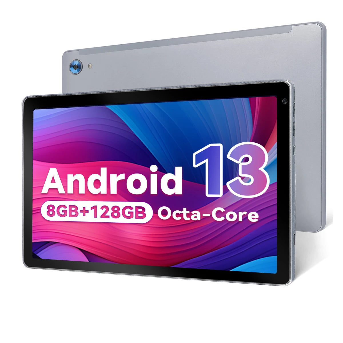 OC101 10.1 Inch Android 13 Tablet with Octa-Core Processor 8GB RAM 128GB ROM And 1TB TF Card Support HD Touchscreen PC Tablets