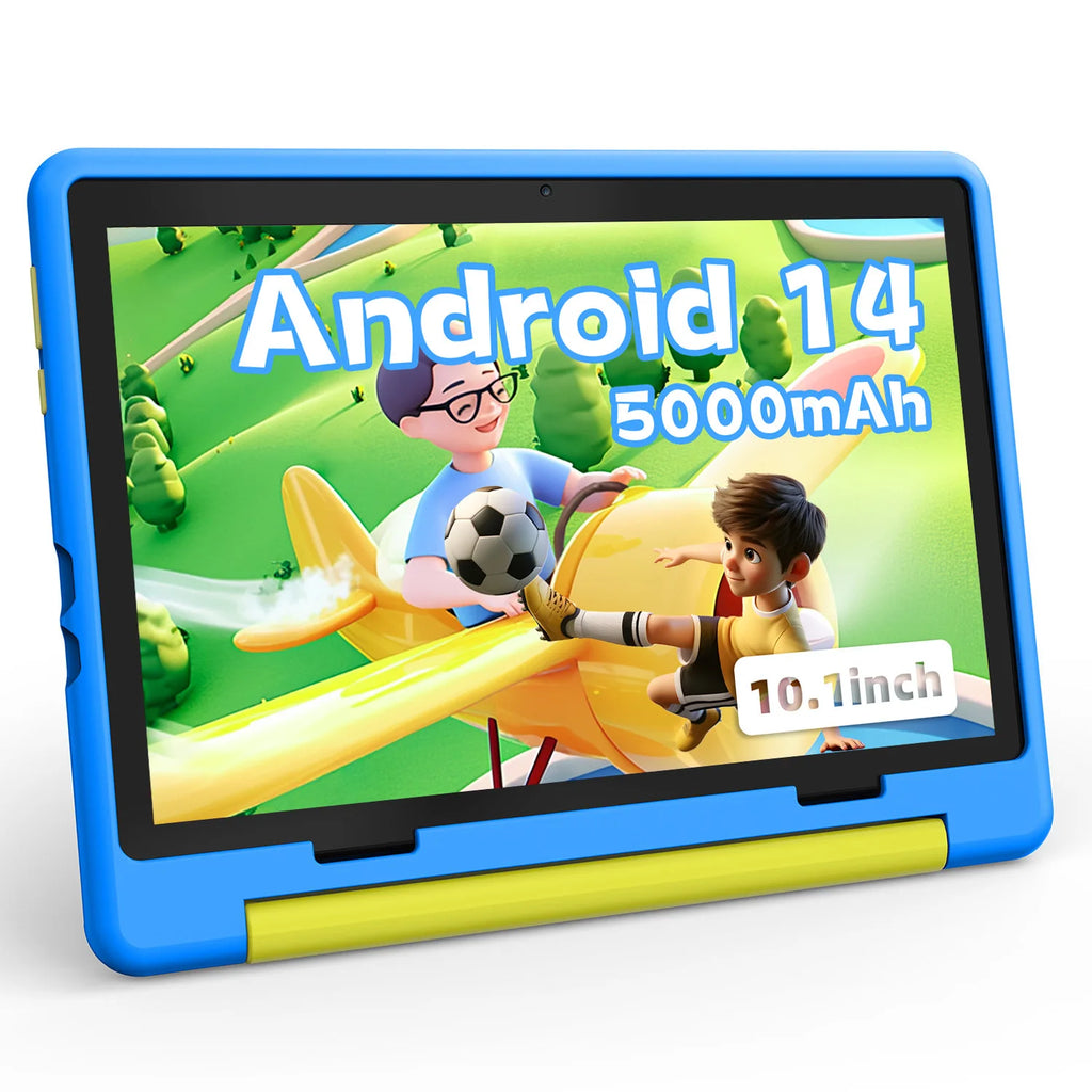 Kids Tablet KT1016 10.1 Inch Android 11 Quad Core 8 GB RAM 64 GB ROM WiFi Bluetooth Expandable Storage Children's Gift Tablet PC