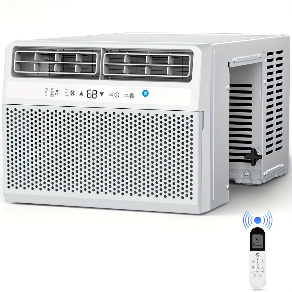 12, 000 BTU ASHARE U Shaped Air Conditioners Window Unit with Remote Control, Cool/ Dehumidifier/ Fan, Energy Saving, 3 Speed Co