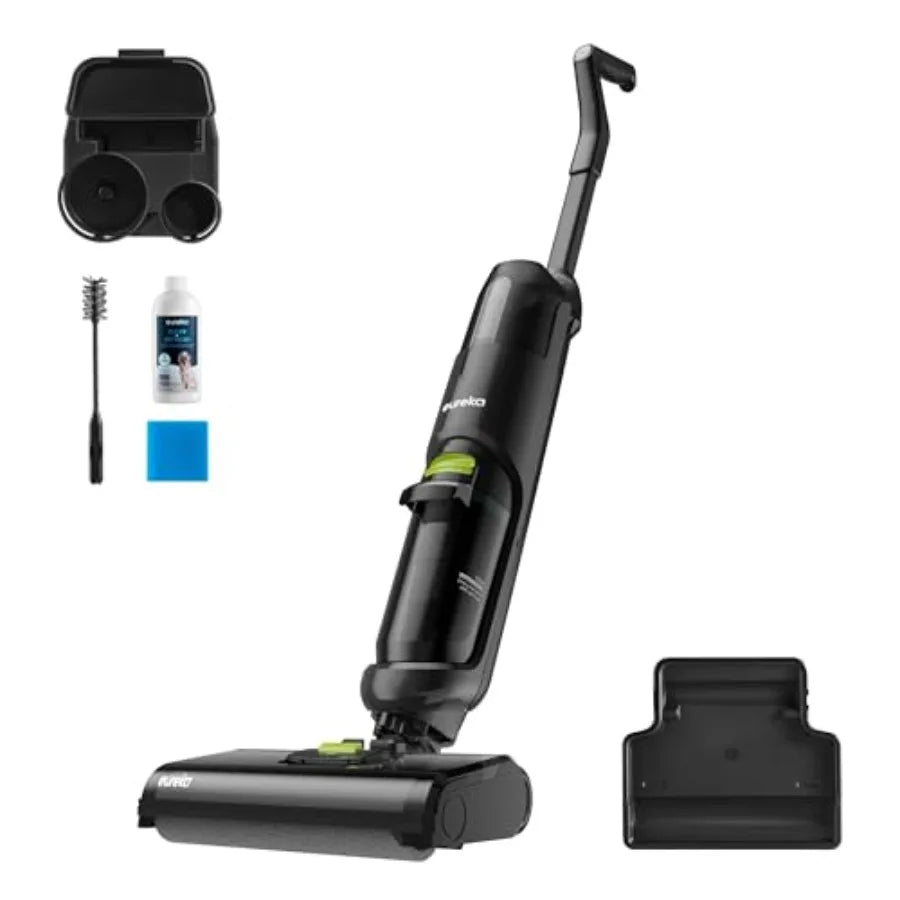 Wet Dry Vacuum Cleaner Cordless Mop Vacuum Cleaner with Self-Cleaning System Lightweight Hardwood Floors Vacuum for Pets and St