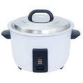 RC30 Electric Rice Cooker 30 Cup Stainless Steel Silver Large Capacity Non-Stick Interior with Steam Vent for Perfectly Cooked
