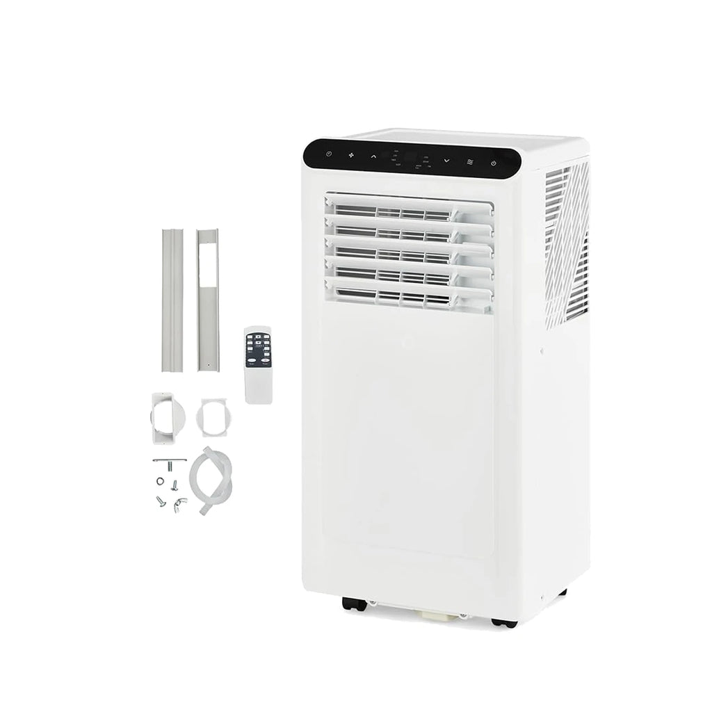 8000 BTU Portable Air Conditioner, Quiet 3-in-1 Indoor AC Combining Cooling, Dehumidification, 24H Timer,Complete Window Kit