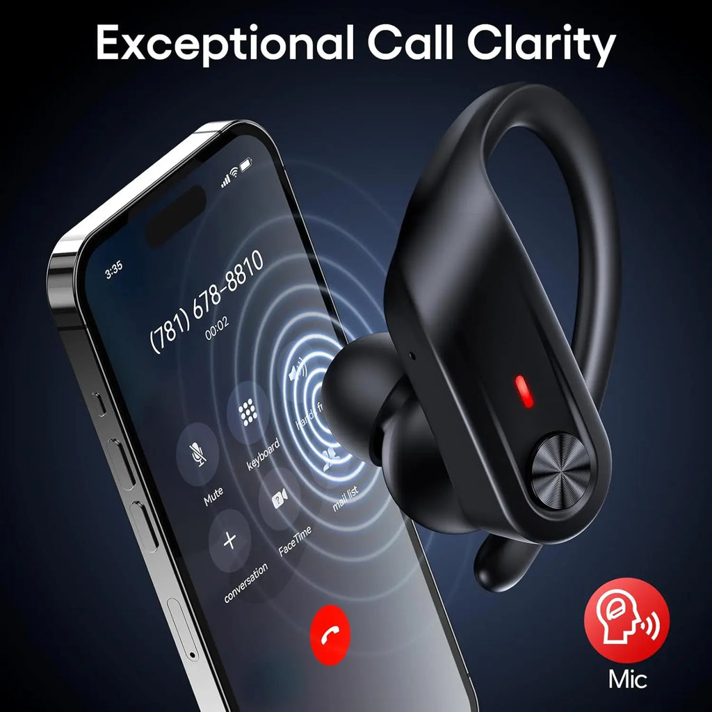 Hybrid ANC Wireless Earbuds, 80H Playtime, Hi-Res Audio, Transparency Mode, IPX7 Waterproof for Sports Travel