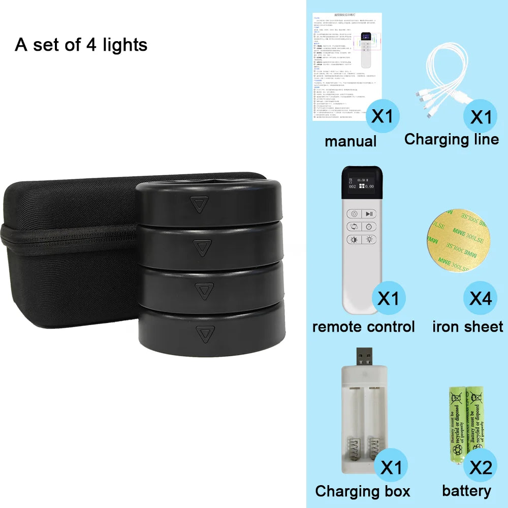 Response agility training light, children's physical fitness training, remote control to control light operation