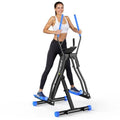 Air Walk Elliptical Exercise Machine for Home Gym Full-Body Cardio Cross Trainer Glide Exercise with LCD Monitor Device