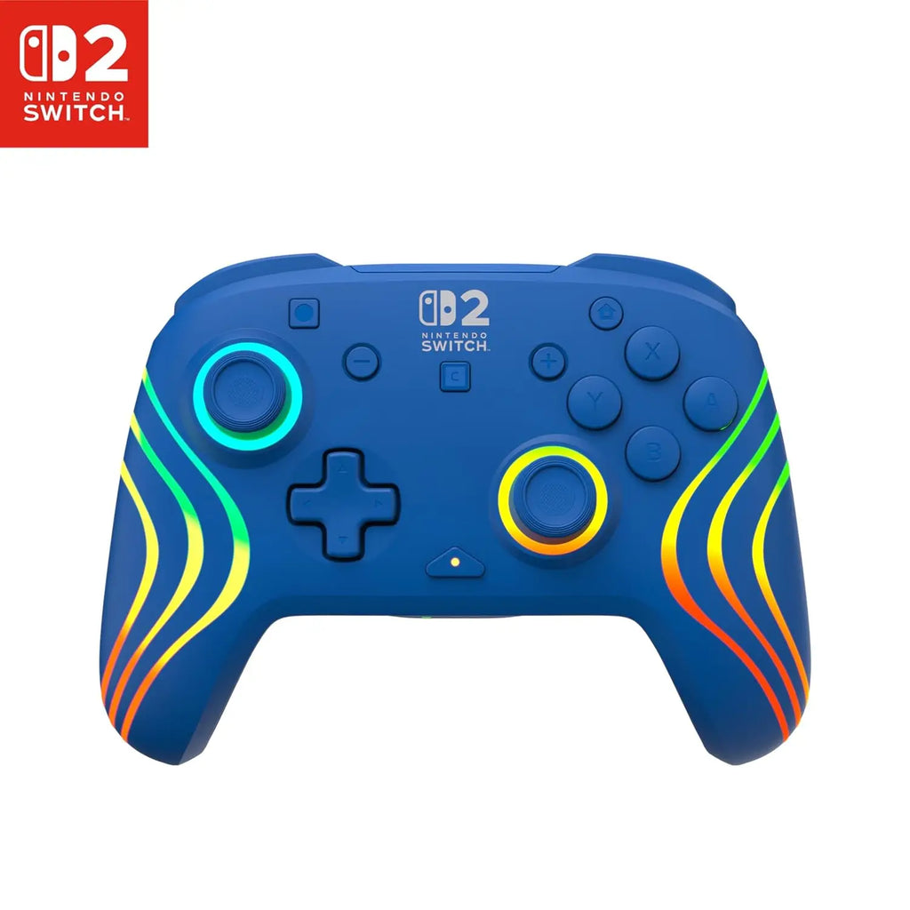 Wired RGB Gaming Controller for Nintendo Switch, Hall-Effect Joysticks, Customizable Lighting