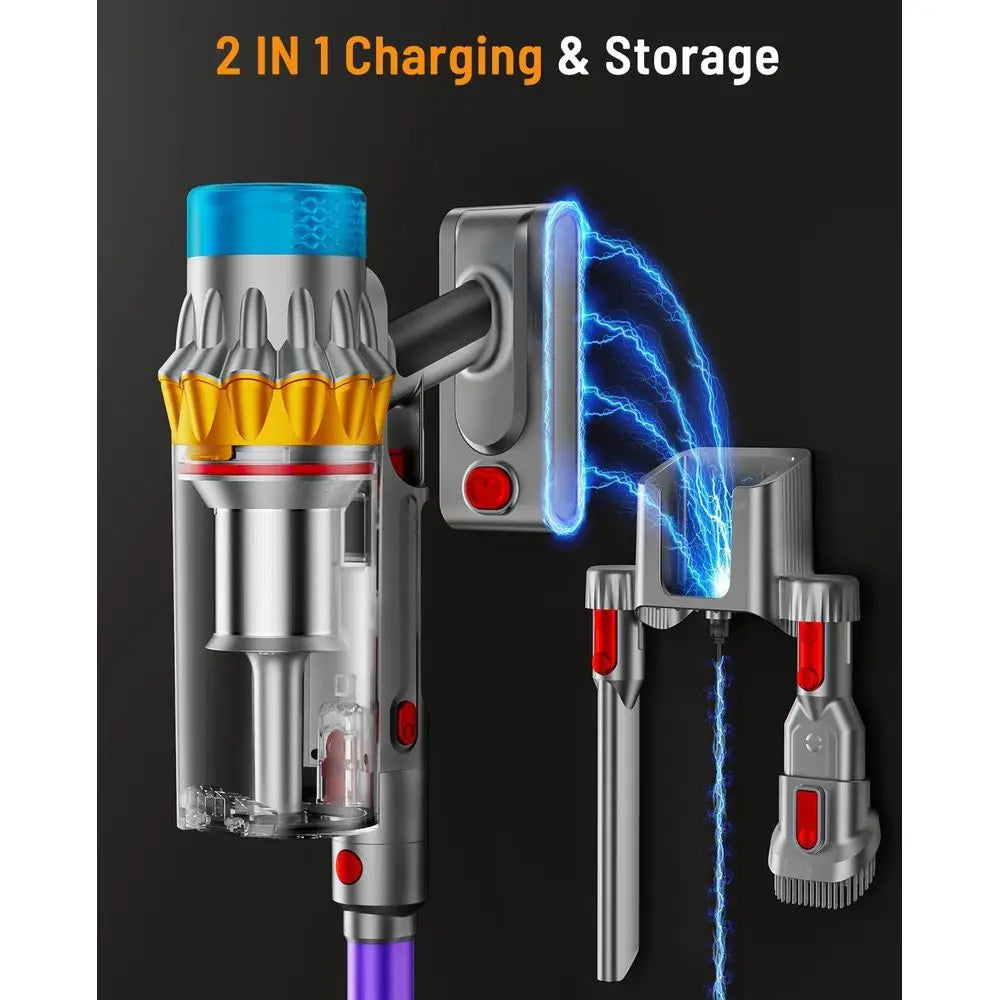 Powerful 70-Minute 650W Cordless Stick Vacuum Cleaner, 55kPa Suction for Home, Pet Hair, Carpets, and Hardwood Floors