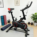 Silent Indoor Bike Home Exercise Equipment Adjustable Spin Bike with Comfort Seat for Cardio Training