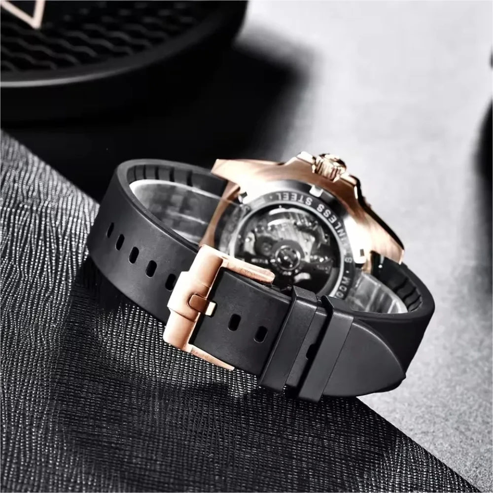 PAGANI DESIGN 40MM Diving Series Luxury Men Mechanical Watch Sapphire Glass Stainless steel waterproof Automatic Watches for men