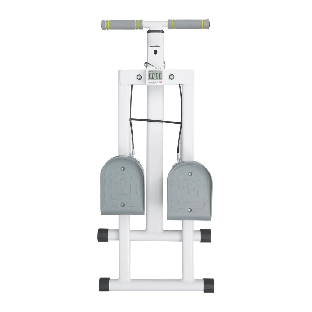 Adjustable Fitness Stepper 150kg Capacity Foldable Design 78x41x124cm Home Exercise Machine for Cardio Leg Workout Body Toning