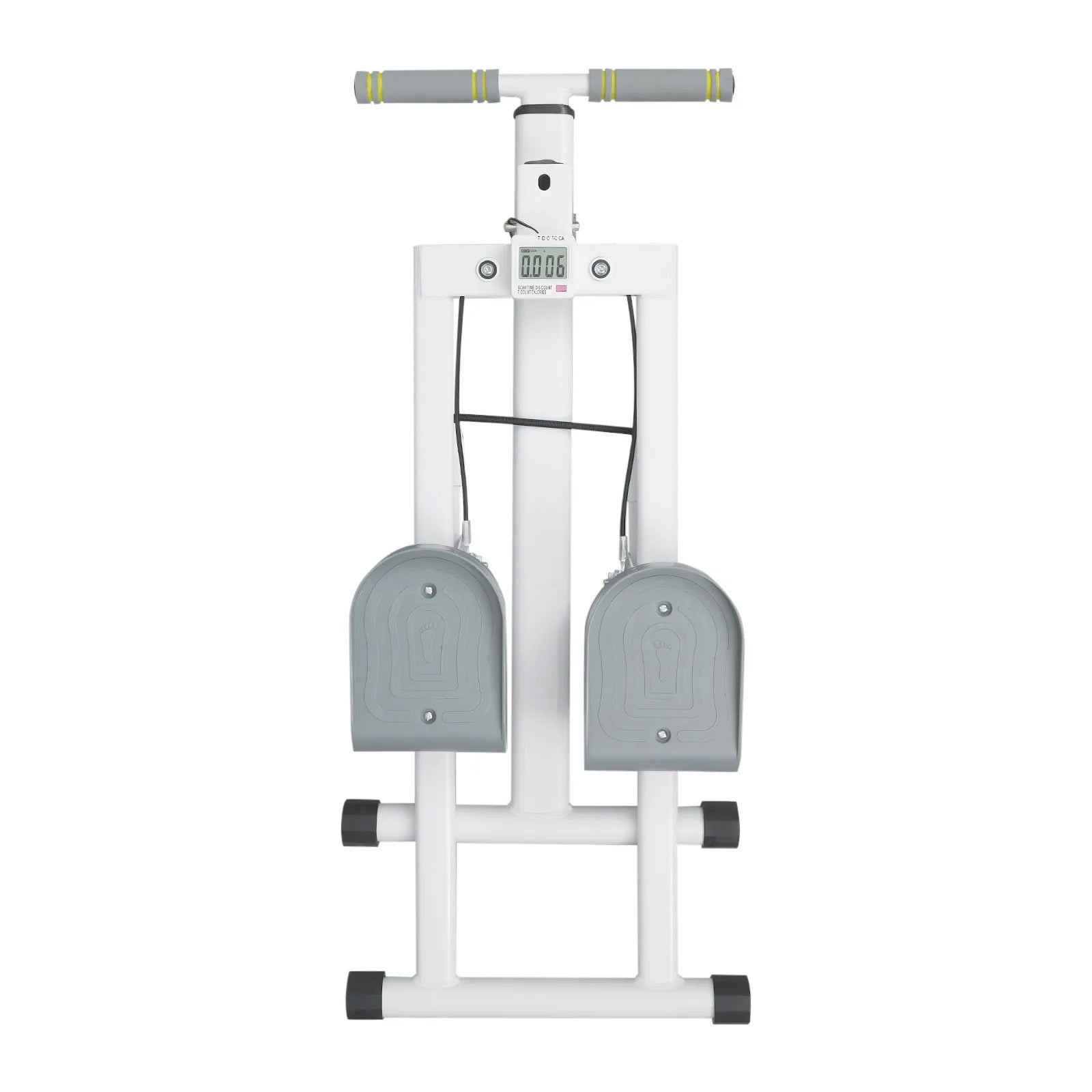 Adjustable Fitness Stepper 150kg Capacity Foldable Design 78x41x124cm Home Exercise Machine for Cardio Leg Workout Body Toning