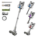 S9X Cordless Stick Vacuum Cleaner for Home 400W 50KPa Gray Up to 55 Mins Runtime Smart Induction Auto-Adjustment Rechargeable B