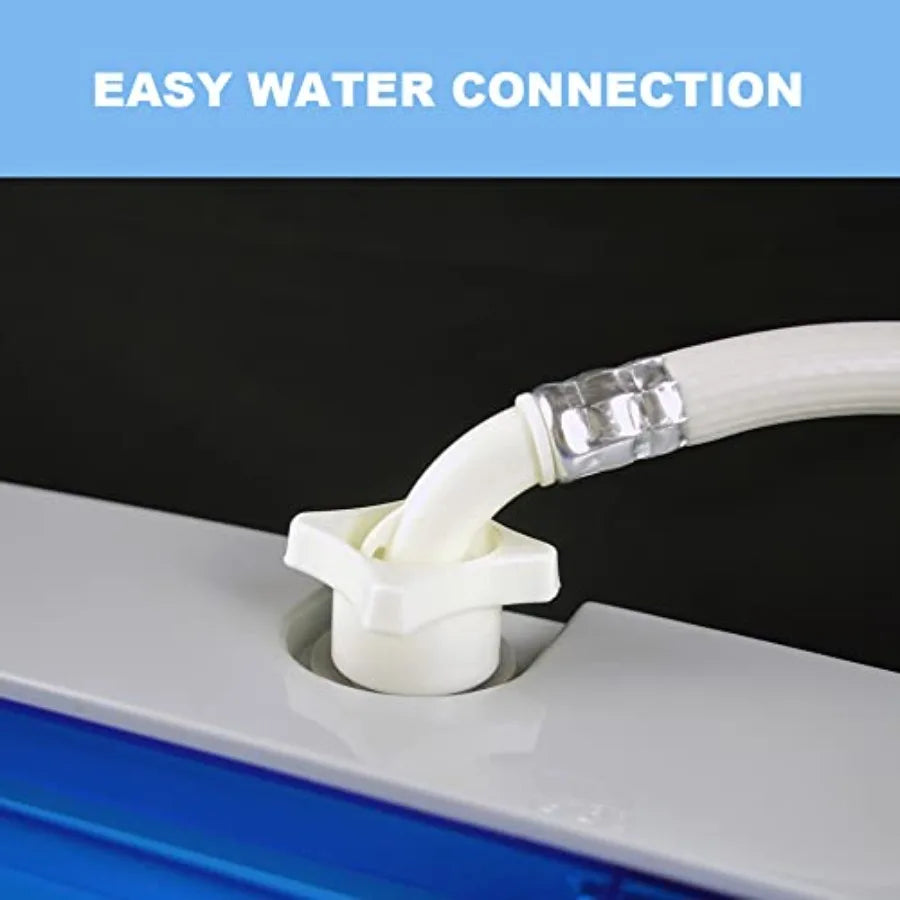 1.34 Cu.ft Portable Washing Machine Fully Automatic Top Load Laundry Washer with Built-in Drain Pump for rtment and Household 1