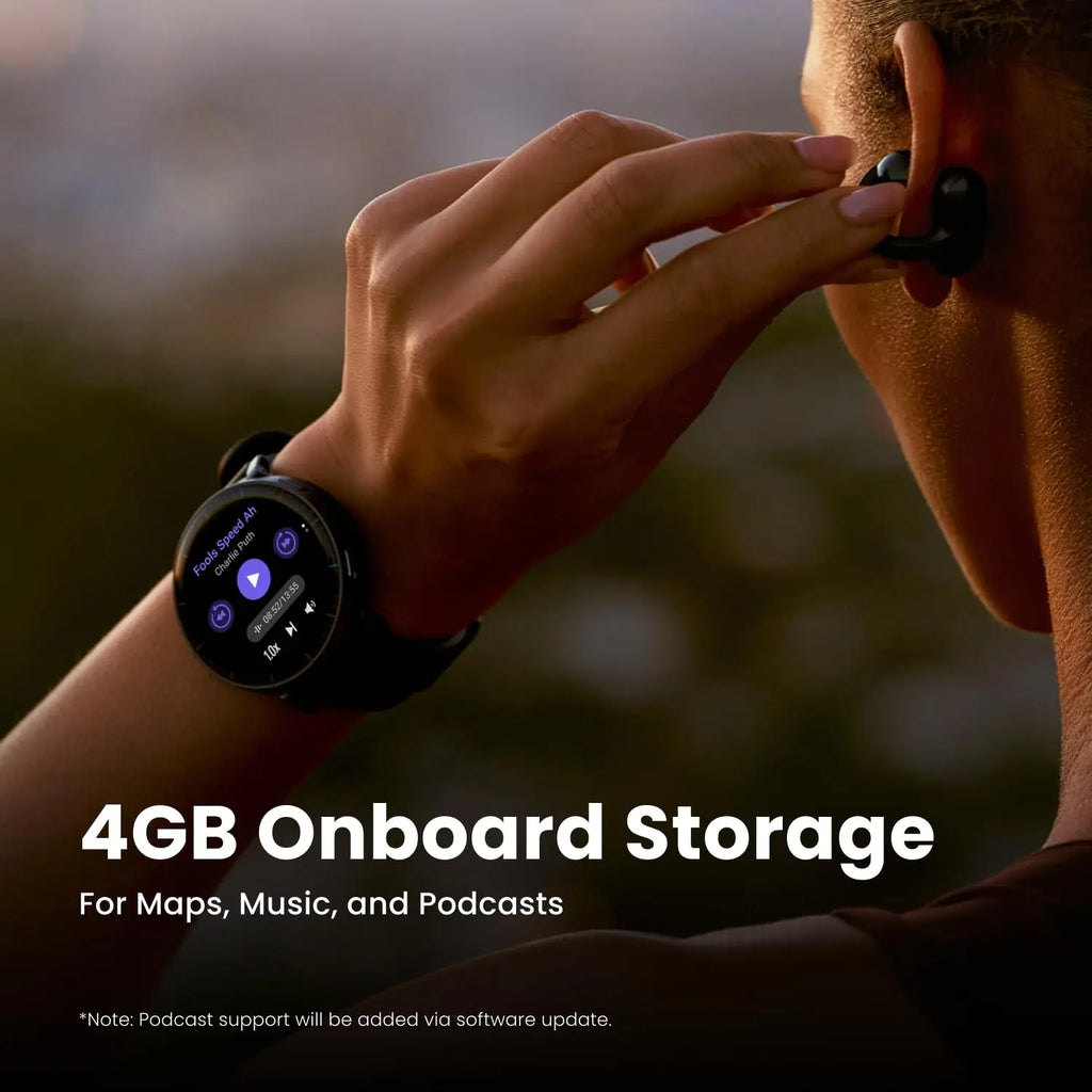 Active Max Smart Watch: 1.5" AMOLED, 25-Day Battery, GPS, 170+ Sports Modes, Water Resistant