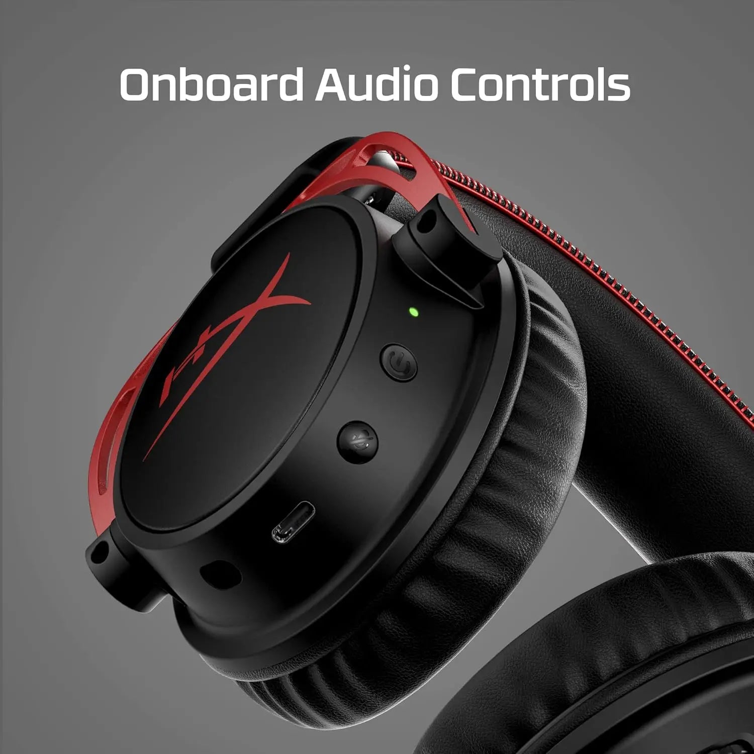 Wireless Gaming Headset with 300-Hour Battery, DTS Spatial Audio, Noise-Canceling Mic, Aluminum Frame