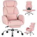 Ergonomic Office Chair with Wheels, Reversible Armrests, and Wide Seat for Comfortable Desk Use, Gaming, Reading, or Working (Pi