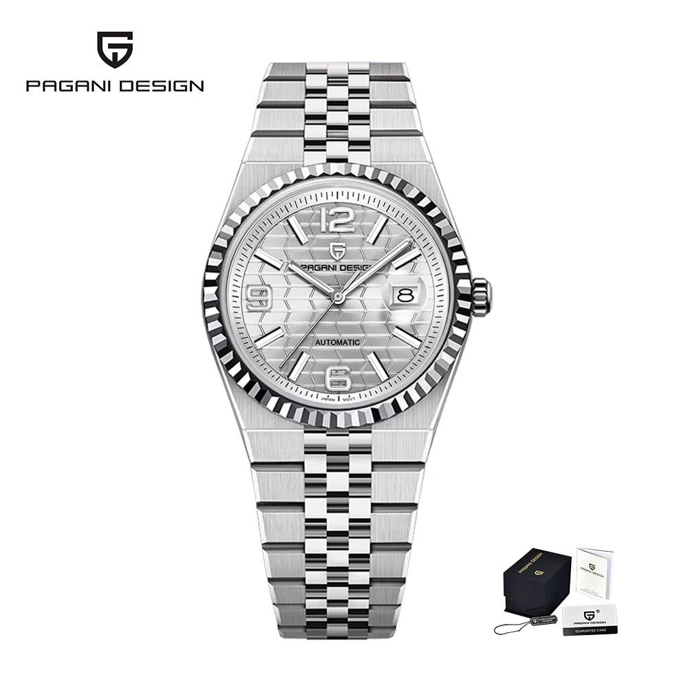 PAGANI DEISGN 2025 New Mens Watches Miyota 8215 Automatic Mechanical Wristwatches Stainless Steel Watch 10Bar Relogio Masculino
