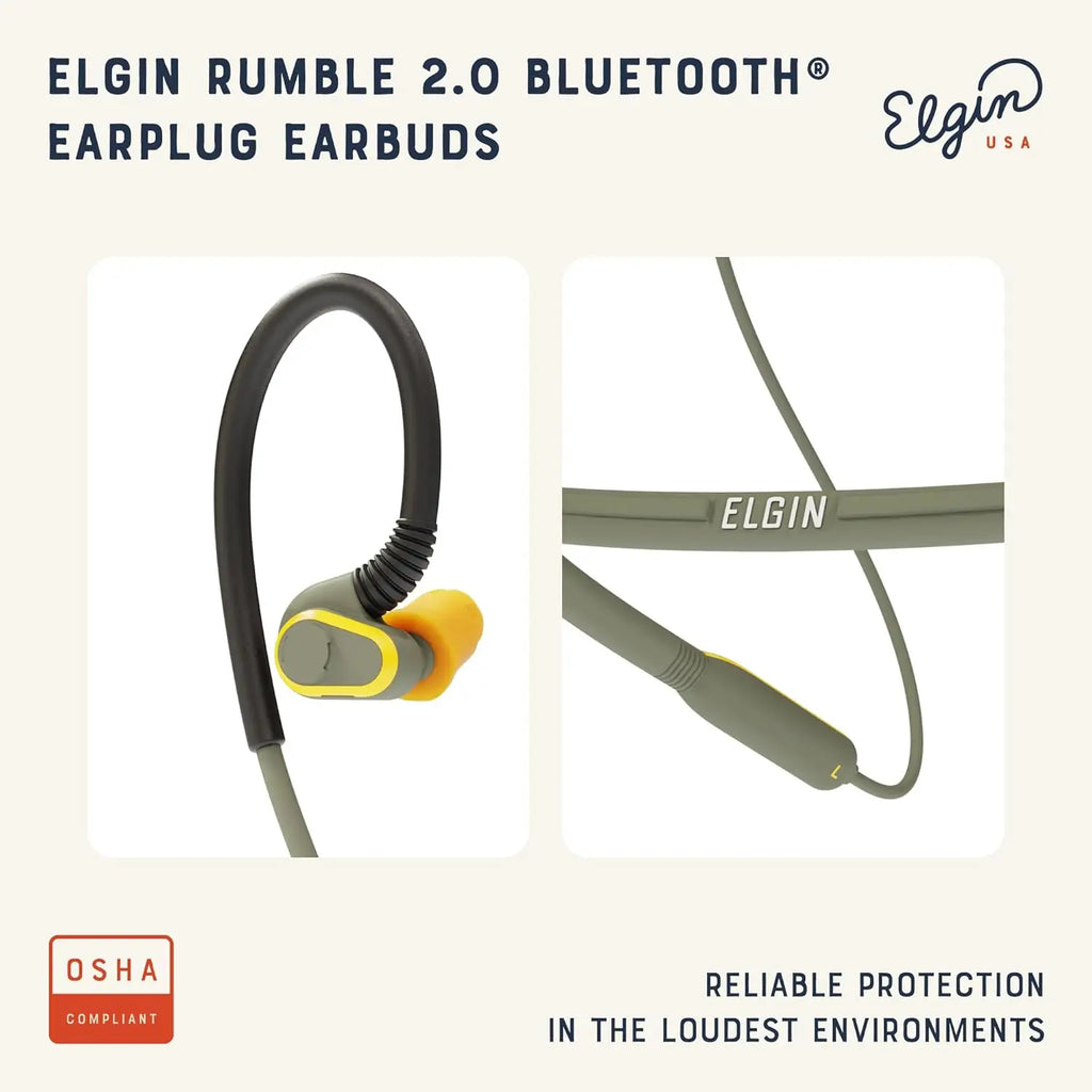 Bluetooth Earbuds with 31 dB Noise Reduction, IP67 Waterproof, 20-Hour Battery, Noise Canceling Mic for Work
