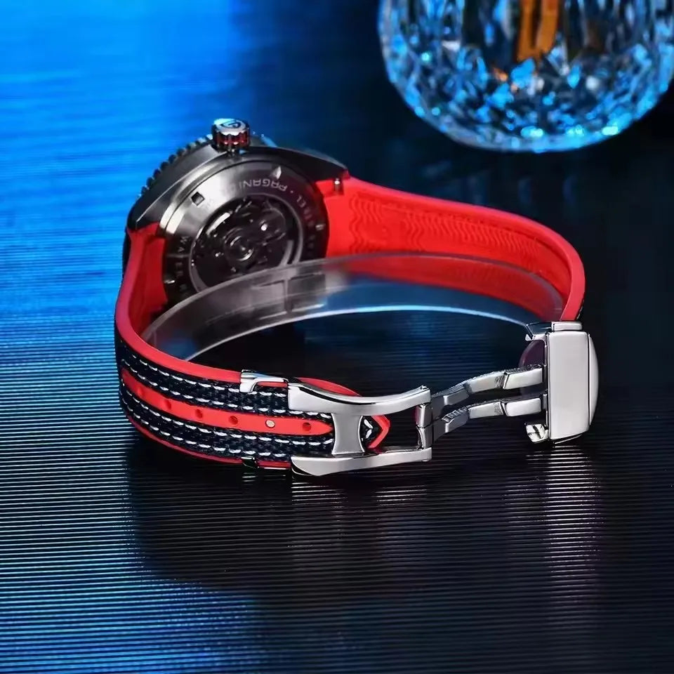 PAGANI DESIGN 42MM Classic Luxury Diving Men Automatic Mechanical Watch Sapphire Glass Stainless Steel Waterproof Watch for men
