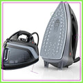 1500W Steam Iron for Clothes, Rapid Heating Ceramic Soleplate, Precise Thermostat Dial, Self-Cleaning, Auto-Off, 44oz Tank