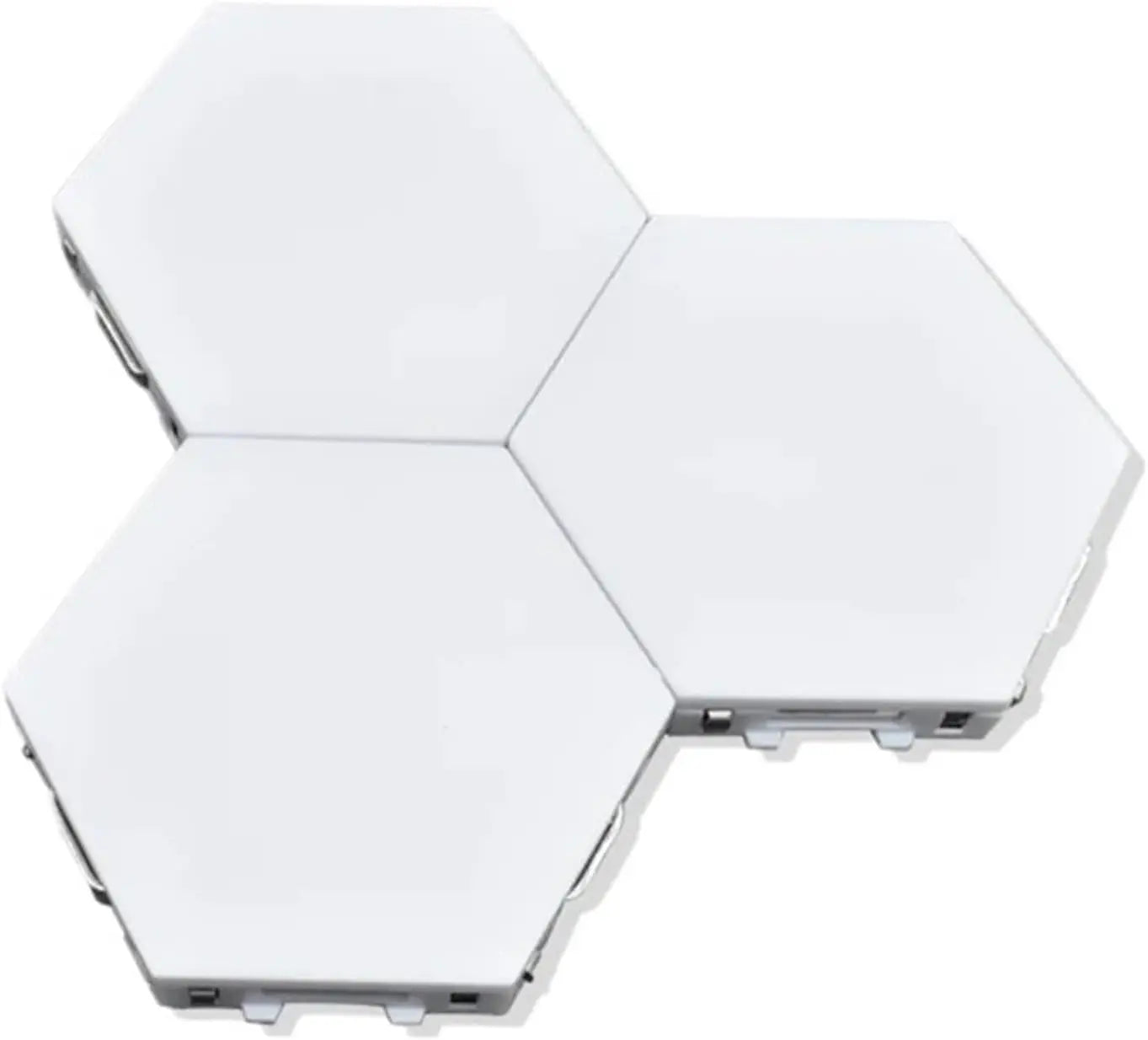 Hexagonal Touch Switch LED Wall Lamp Splicable Smart Home Bedroom Lamp AC 110 220V Quantum Night Light for Living Room Bedroom(6