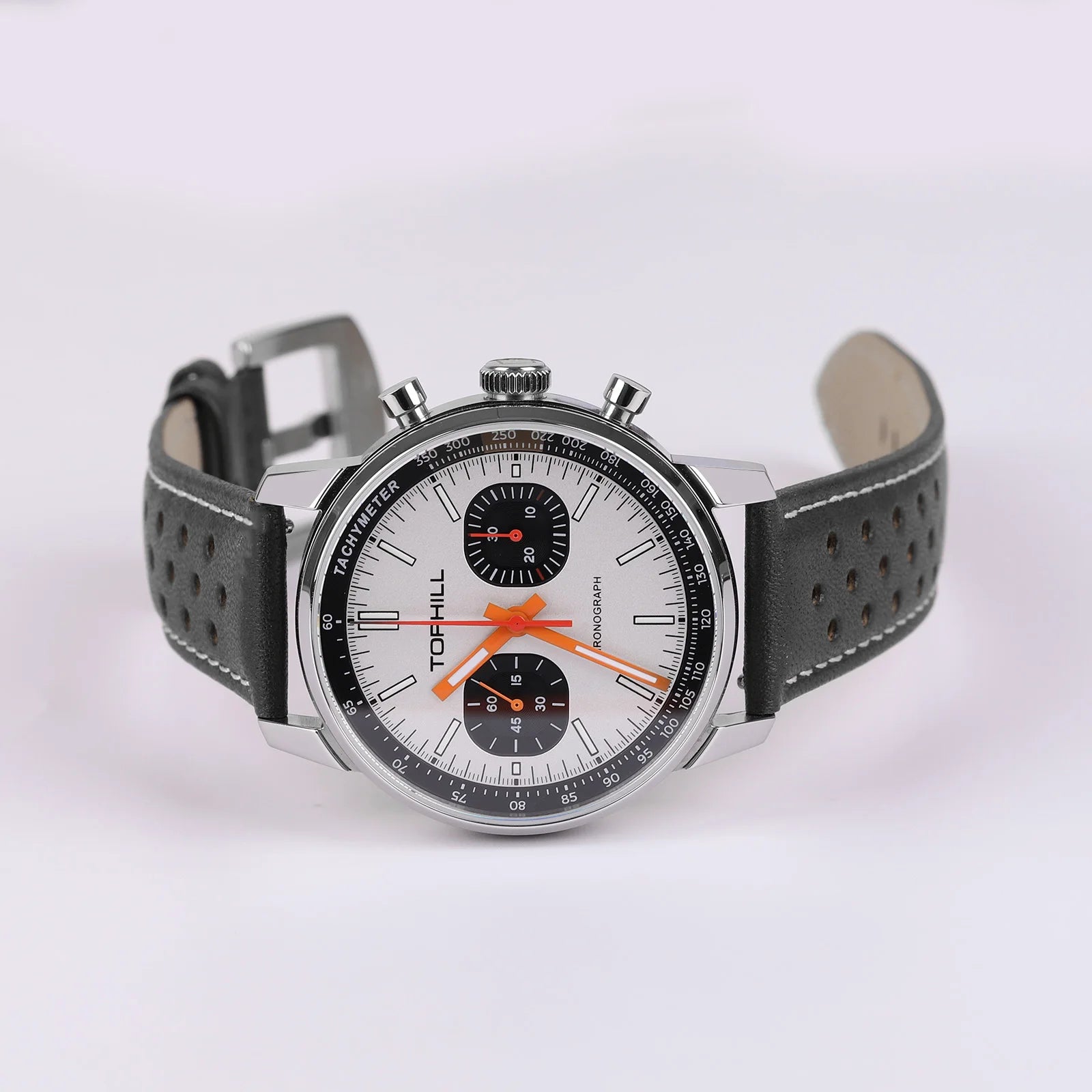 TOPHILL Watches of Men 1963 Chronograph Mechanical Wristwatch Seagull ST1901 Movement Pilot Men's Watch 5ATM Sapphire Luminous