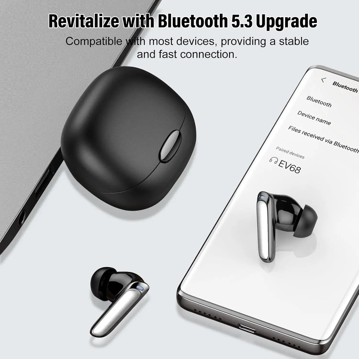 AI Translator Earbuds: 3-in-1 Real-Time Translation with 7 Modes, Bluetooth 5.3 for Travel & Business