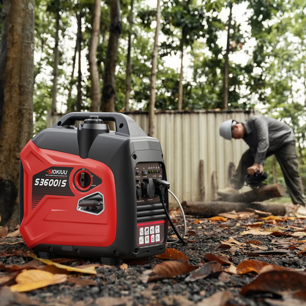 3600W Portable Inverter Generator operating power 3000W, EPA, Ultra Quiet, CO Alarm, Camping RV Home Emergency Power