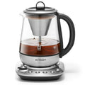K176 Tea Maker, Multifunctional Stainless Steel Electric Kettle for Tea and Coffee Brewing, Auto Keep Warm, 5 Flavor Controls, 1