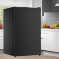 4.2 Cu.Ft Mini Fridge With Freezer, Single Door Compact Refrigerator Mini Refrigerator Adjustable Thermostat With 7 Levels