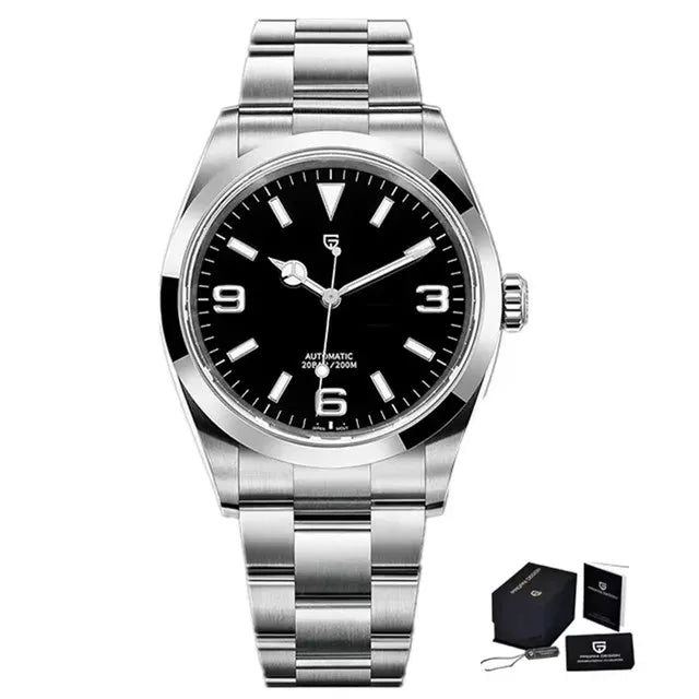 New PAGANI DESIGN Watch for Men Automatic Diver Men Watches Sapphire Glass Stainless Steel Waterproof Mechanical Wristwatch 2025