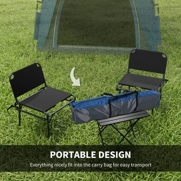 4 Person Automatic Pop Up Camping Tent, Quick Setup Family Travel Tent with Windows Carry Bag Outdoor Shelter