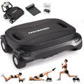 Pilates Reformer Board Pilates Equipment Ab Roller Automatic Rebound Abdominal Wheel Home Workout Equipment for Women Core Work