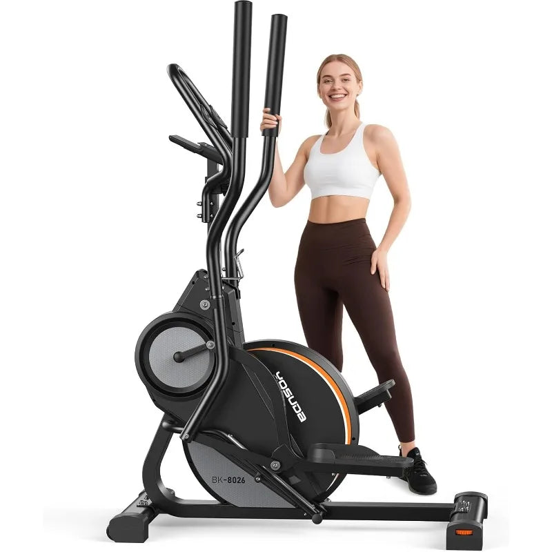 YOSUDA Elliptical Exercise Machine, Compact 3-in-1 (Elliptical + Cardio Climber + Stair Stepper) Elliptical for Home with 45