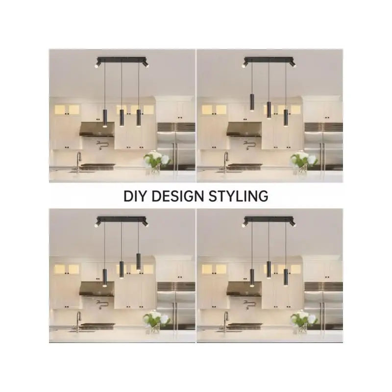 Light Cylinder Kitchen Island Pendant No Bulb Weekend Shipping Caution