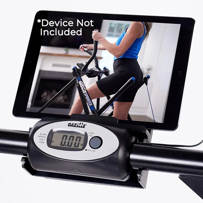Gazelle Glider Elliptical Hybrid Exercise Machine Plate for Home Gym, Pacer or Sprinter Model - Low-Impact Cardio & Strength