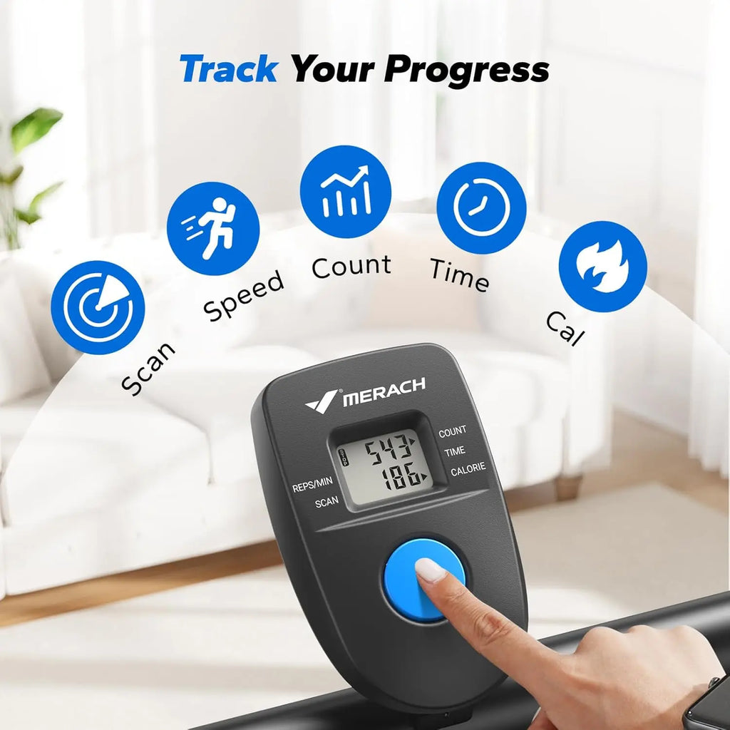 Stair Stepper for Home Gym Exercise, New Version Vertical Climber Machine for Full-Body Workout, Compact Folding Cardio Exercise