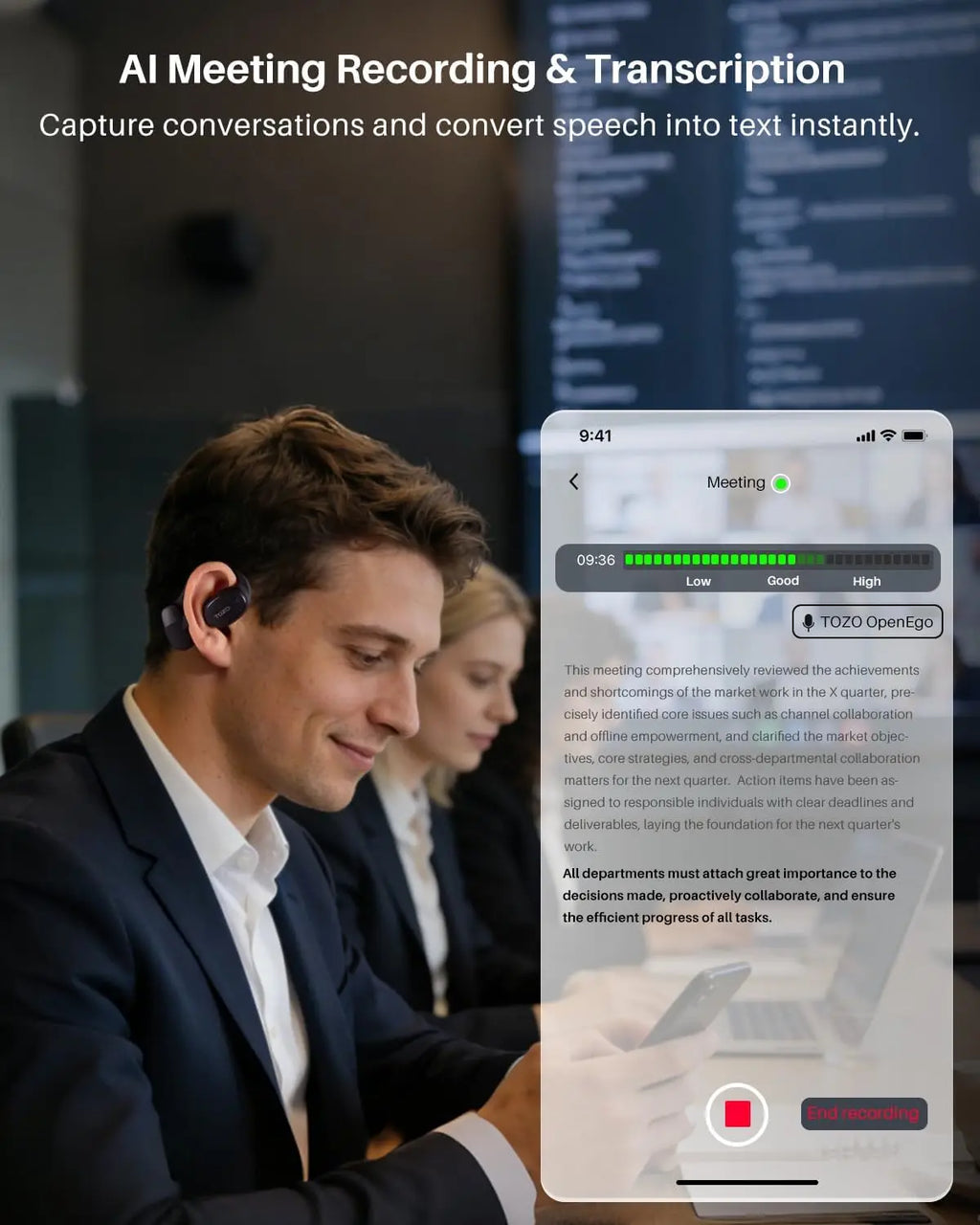 Real-Time AI Translation Earbuds with 80H Playtime, Digital Display, Clear Calls for Travel and Meetings