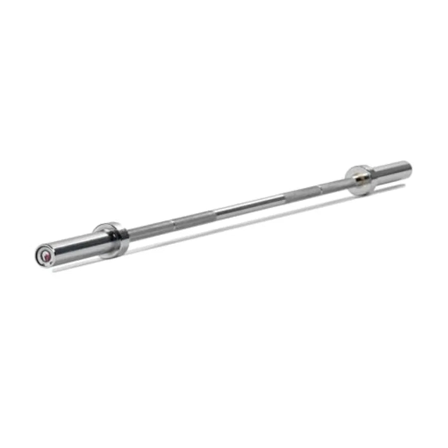 Technique Training Barbell 6 FT Chrome Finish 15 KG 33lb 28MM Shaft Rated 500 LB Weightlifting Bar