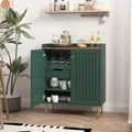 Bar Cabinet with Wine Racks and Adjustable Shelves for Home, Living Room, Dining Room
