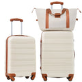 Hardshell luggage sets for travel: polycarbonate, black, ultra-lightweight with TSA lock and smooth spinner wheels
