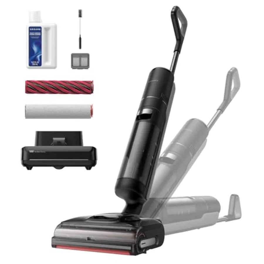 H15 Pro CarpetFlex Cordless Vacuum Mop Wet Dry Vacuum Cleaner with Dual Brushes for Hard Floors Carpet Tangle-Free Hair-Cutting
