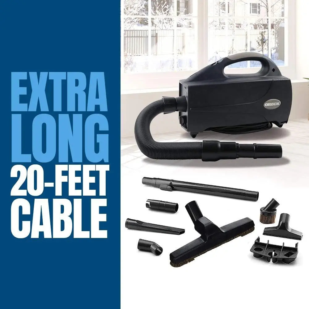Powerful Lightweight Handheld Vacuum Cleaner for Carpets and Hard Floors, Corded and Portable for Home Use