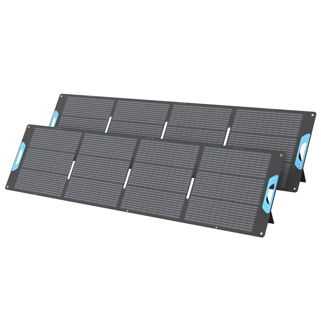 E-POWO Portable Monocrystalline Solar Panel Foldable ETFE Solar Charger Efficiency Waterproof for Power Station Camping Hiking
