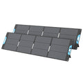 E-POWO Portable Monocrystalline Solar Panel Foldable ETFE Solar Charger Efficiency Waterproof for Power Station Camping Hiking
