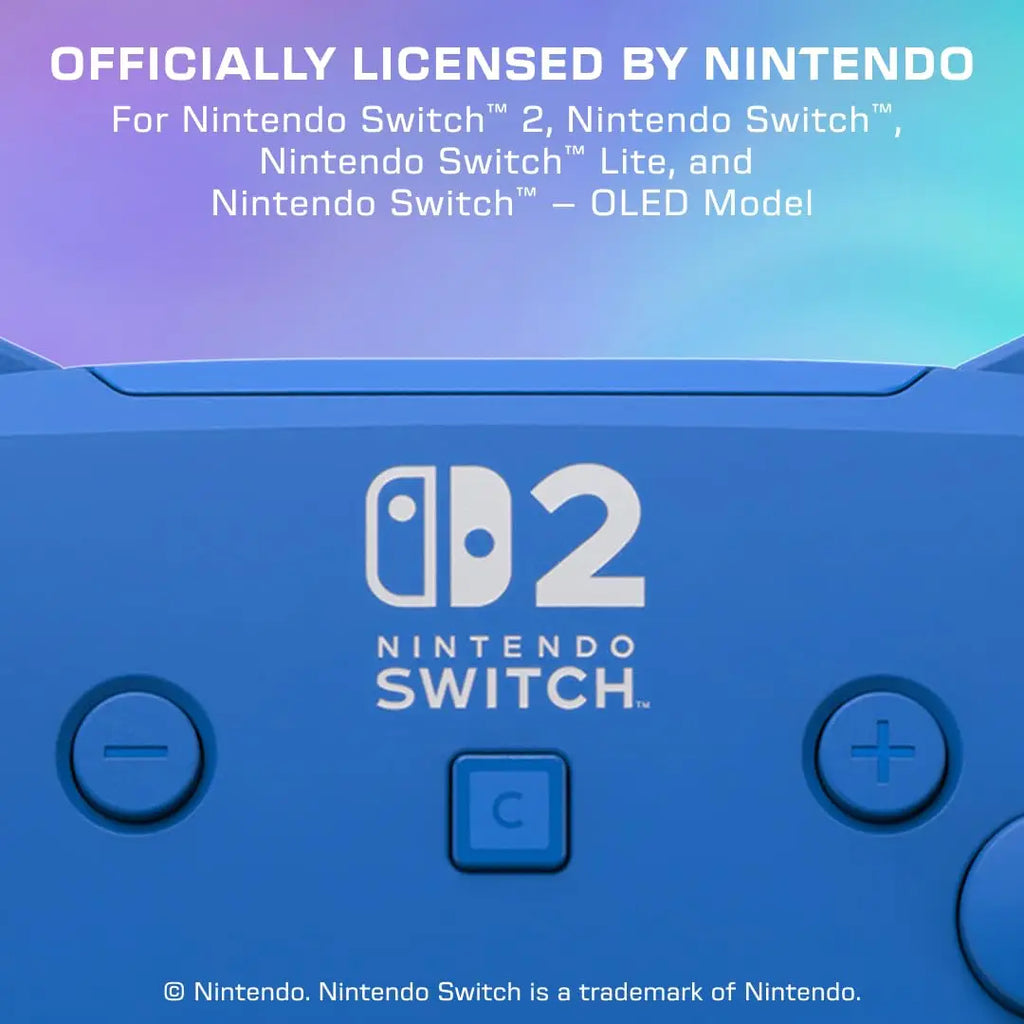 Wired RGB Gaming Controller for Nintendo Switch, Hall-Effect Joysticks, Customizable Lighting