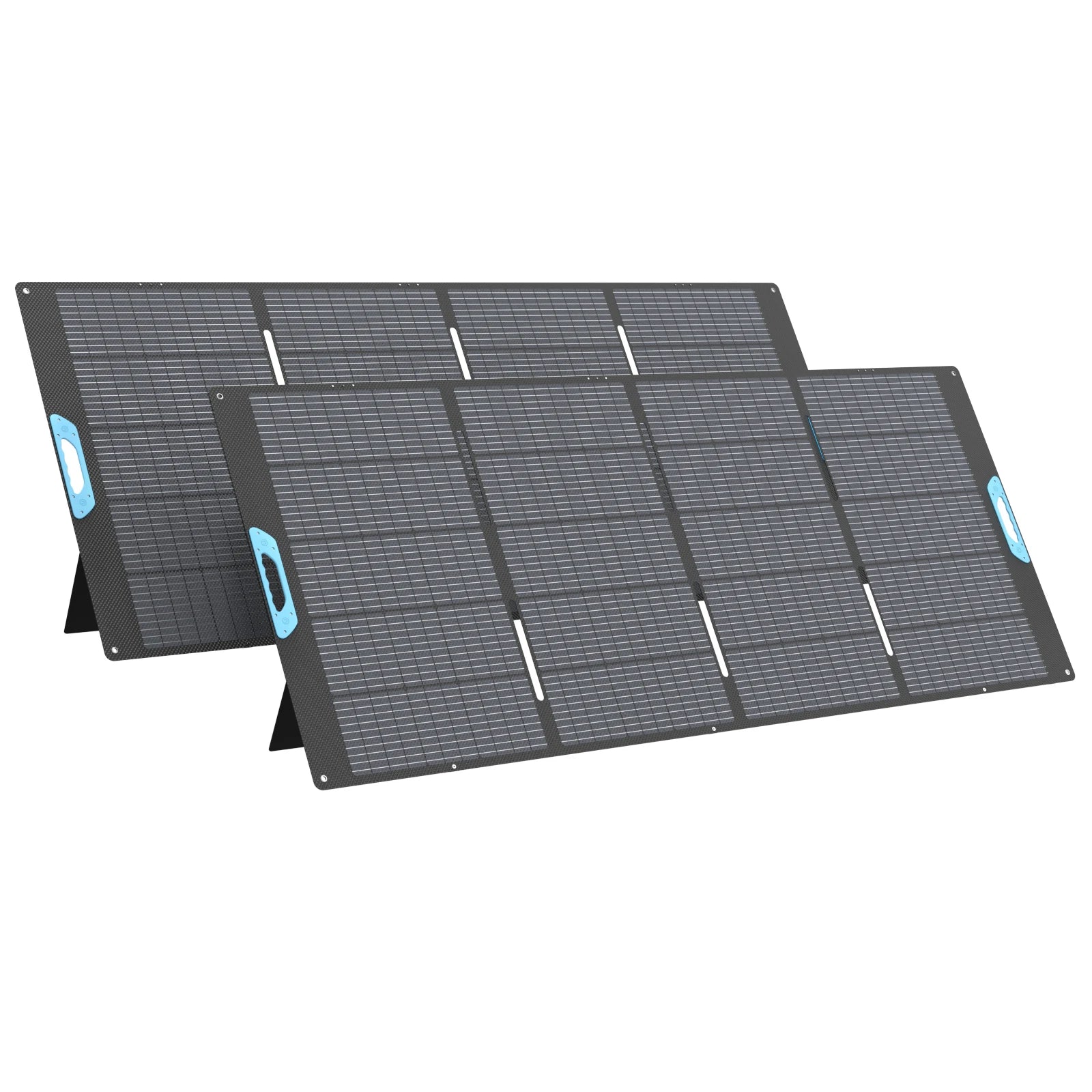E-POWO Portable Monocrystalline Solar Panel Foldable ETFE Solar Charger Efficiency Waterproof for Power Station Camping Hiking