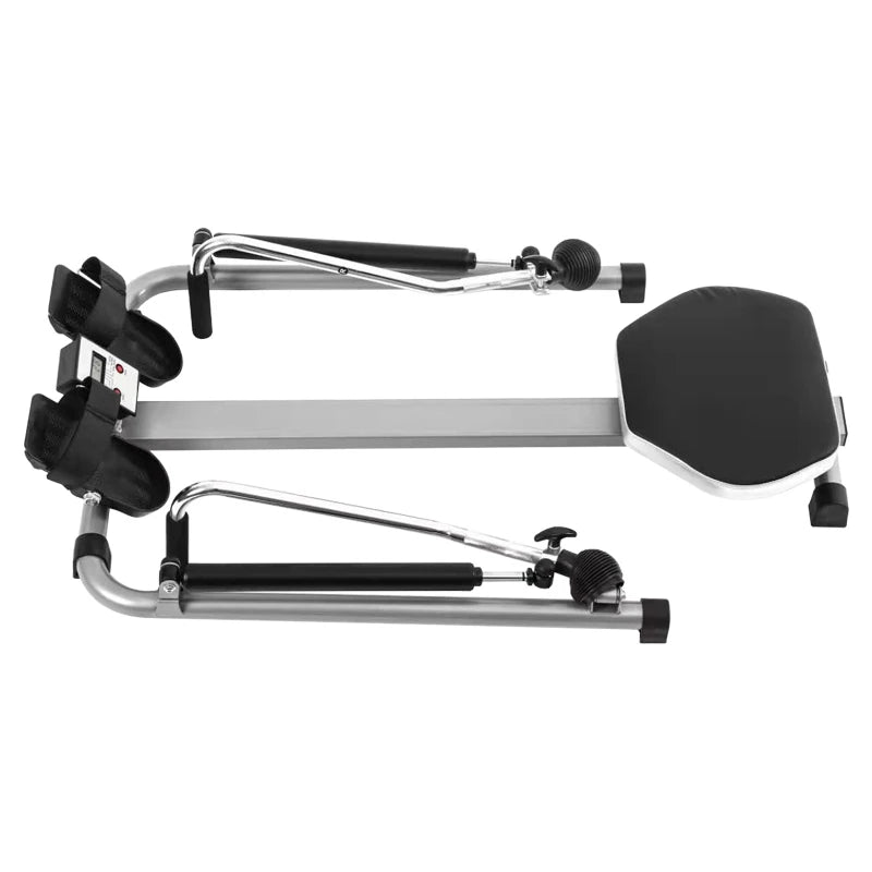 Home Gym Adjustable Exercise Rowing Machine Rower  Double Hydraulic Resistance