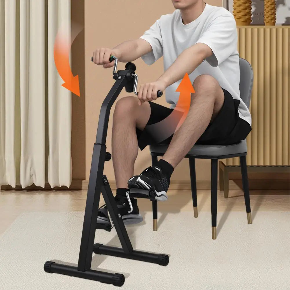 Elderly Exercise Bike, Hand Arm Leg Knee Peddler, Upper Lower Limb Rehabilitation Machine, Adjustable Fitness Equipment