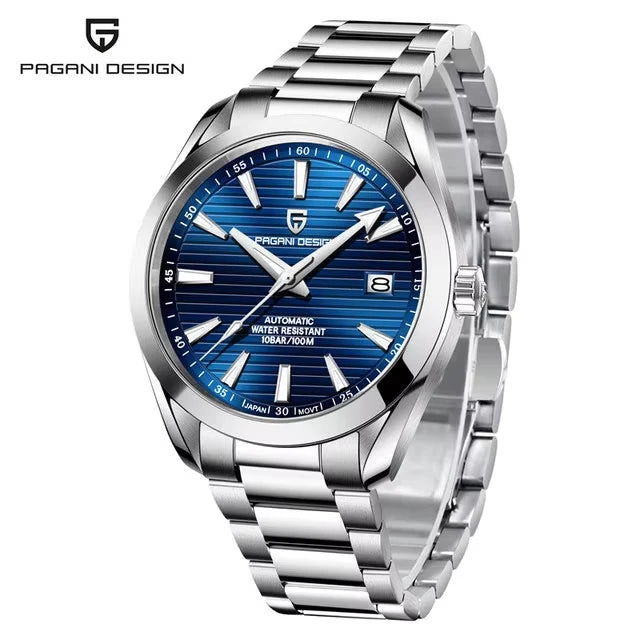 PAGANI DESIGN Japan 8215 Man Mechanical Wristwatch New Sapphire Glass Automatic Watches Waterproof 100M Stainless Watch for Men
